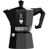 Image de Moka Exclusive Noire 6 Tasses Design Emblématique, Café Intense - Bialetti