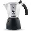 Image de Bialetti Brikka, Pot à moka, 0,17 l, noir, acier inoxydable, aluminium, 4 tasses, thermoplastique