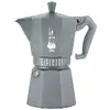 Image de Cafetière italienne à moka Bialetti Moka Exclusive octogonale 6 tasses Gris argent 0009076 compatible induction - Neuf