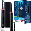 Image de Oral-B Pro 3 3900 Black Edition avec 2ème pièce à main