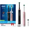 Image de Oral-B Pro 3 3900N Gift Edition Adulte Brosse à dents rotative oscillante Noir, Rose - Neuf