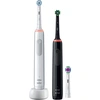 Image de Oral-B 760765 Oral-B PRO 3 3900 Duopack Black-White Edition JAS22