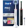 Image de Oral-B Pro 3 Adulte Brosse à dents rotative Noir, Blanc - Neuf