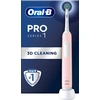 Image de Brosse à dents électrique Pro1 rose + recharge supplémentaire