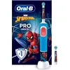 Image de Brosse à dents électrique Vitality Pro Kids Spiderman + Recharge Extra