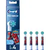 Image de Oral-B Kids Pro Kids3+ 4 pièces Multicolore, Blanc
