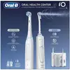 Image de Oral-B iO4 & OxyJet Adulte Brosse à dents rotative oscillante Blanc - Neuf