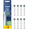 Image de Oral-B | Replaceable toothbrush heads | EB50RX-8 Cross Action Pro | Heads | For adults | Number of brush heads included 8 | White