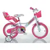 Image de Dino Bikes 144R-UN vélo Vélo de ville 35,6 cm (14 ) Acier Rose, Blanc - Neuf
