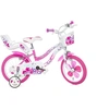Image de Vélo pour fille rose et blanc 16'' FLAPPY Dino Bikes