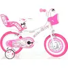 Image de Vélo pour fille Hello Kitty Dino Bikes 14 pouces