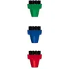 Image de Lot De 3 Petits Brosses En Nylon Pour Nettoyeur Vapeur Polti Paeu0296