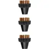Image de Polti | 3 Small Brass Bristles Brushes Kit | PAEU0297 Vaporetto Lecoaspira Unico