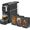 Image de Polti Coffea S15B Machine à café Capsules E.S.E. 19 Bar 3 Températures Noir/Argent