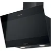 Image de Hotte décorative inclinée 60cm 647m3/h noir - Indesit - IHVP66LMK -
