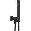 Image de Ensemble Cube Encastrable Avec Support Orientable, Douchette Et Flexible Black & White Bossini C55005c073