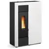 Image de Extraflame - Poêle À Granules Hydro Étanche Silencieux Virna Idro 15 Kw Blanc
