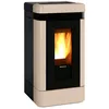 Image de Extraflame - Poêle À Granules Céramique Canalisable Lucia Plus 13 Kw Champagne