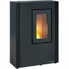 Image de La Nordica Luisella 5.0 Maxi Pellet Stove 7kW Cast Iron Black A+ 201 m³
