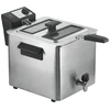 Image de RGV FRY TYPE 8/N Friteuse, 8 L, simple, noire, inox, 3000 W