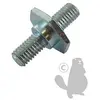 Image de Axe épaulé Et Fileté Pour Support De Tension De Courroie De Transmission Pour Modèle F72. Origine Stiga.