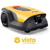 Image de Tondeuse robot sans fil STIGA A 10V AI caméra GPS RTK Quadri-bande jaune, jusqu'à 1000 m², 18 cm, hauteur 20-60 mm, mulching, 15 zones - Neuf