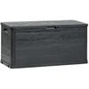 Image de Toomax Woodys Boîte de rangement 280 l, plastique, graphite TOOMAX Z0164R0--4100
