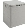 Image de Coffre de jardin en plastique Toomax WOODYS 90 l 42,5 x 44 x 50 cm gris clair