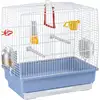 Image de Rekord 2 Cage À Oiseaux Rekord 2 : Idéale Pour Canaris, Perruches, Pinsons. Accessoires Inclus.. Variante Rekord 2 - Misure: 39 X 25 X H 41 Cm - - Ferplast