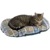 Image de Ferplast - Coussin rembourré pour chiens et chats SCOTT 55/4, motif écossais, lavable, bleu