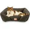 Image de Coussin pour panier de chien Ferplast, adapté aux chiens de taille moyenne, également utilisable comme lit pour chats, en matière synthétique lavable