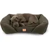 Image de Coussin pour panier de chien Ferplast, adapté aux chiens de taille moyenne, également utilisable comme coussin pour chat, en matière synthétique lavable