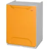 Image de Artplast - Recyclage Des Papelera En Polypropylène Jaune, Avec Dépôt 20 L À L'Intérieur - Jaune