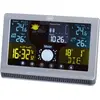 Image de Station météo Trevi ME 3P70 RC avec capteur extérieur ettactile, thermomètre, humidité et phase de lune, alarmes programmables avec fonction snooze, calendrier multilingue