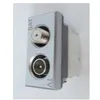 Image de Prise Tv-sat Aluminium 1 Module Sortie Tv Mâle Ø9.52mm + Sat "f" Axolute Bticino Hc4214d