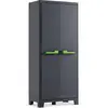 Image de Keter Armoire de stockage avec étagères Moby gris graphite 182 cm