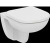 Image de Ideal Standard Siège de WC EUROVIT avec couvercle blanc