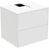 Image de Ideal Standard T3940y1 Meuble Sous-lavabo Conca, 2 Tiroirs,