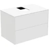 Image de Ideal Standard T3941y1 Meuble Sous Lavabo Conca, 2 Tiroirs
