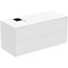 Image de Ideal Standard T3943y1 Meuble-bas Wt Conca, 2 Tiroirs