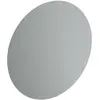Image de Miroir de salle de bain rond Ideal Standard Conca, diamètre 120 cm, avec éclairage d'ambiance en finition aluminium