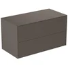 Image de Ideal Standard T4323y2 Meuble Sous-lavabo Conca, 2 Tiroirs