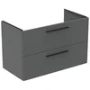 Image de Ideal Standard T5585ng Meuble Sous-lavabo I.life Mwt 2 Tiroirs, Largeur B