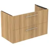 Image de Ideal Standard T5585nx Meuble Sous-lavabo Mwt I.life L 2 Tiroirs