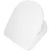 Image de Ferramenta1.com - Abattant Wc Mode'le Alpina En Durolux Blanc Anti-rayures Avec Charnie'res Re'glables En Acier Inoxydable