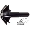 Image de Poggi 365.00 Cutter En Forme Pour Le Bois 35 Mm Conique 45 Tige 8 Mm