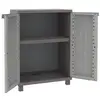 Image de Terry - Cwood Armoire All-plan En Polypropyle'ne Avec 2 Portes Effet Bois Cm68x39xh91,5 Pour L'Exte'rieur