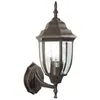 Image de Lanterne Bombay Avec Bras En Aluminium Peint Bronze E'Cran De Protection En Verre 16x19x38 Cm Lampes 60 W Pour Usage Exte'rieur