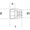 Image de BETA Sechskant 1/2 Steckschlüssel - 13mm