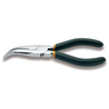 Image de Pince Beta-utensili Half Round Tips Embout Courbé Poignée Ergonomique